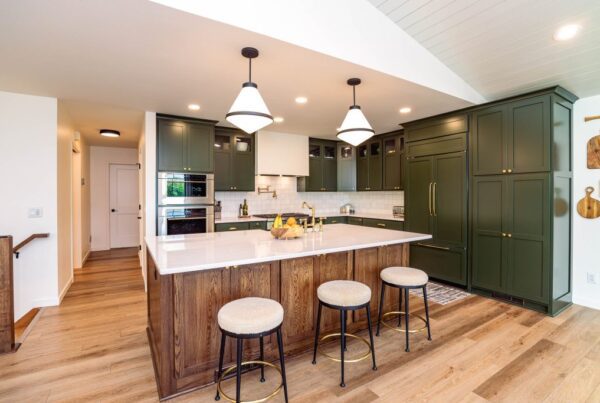 Oak Hill kitchen with custom cabinetry