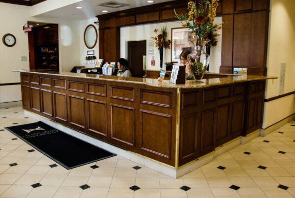 Hilton Garden Inn front desk