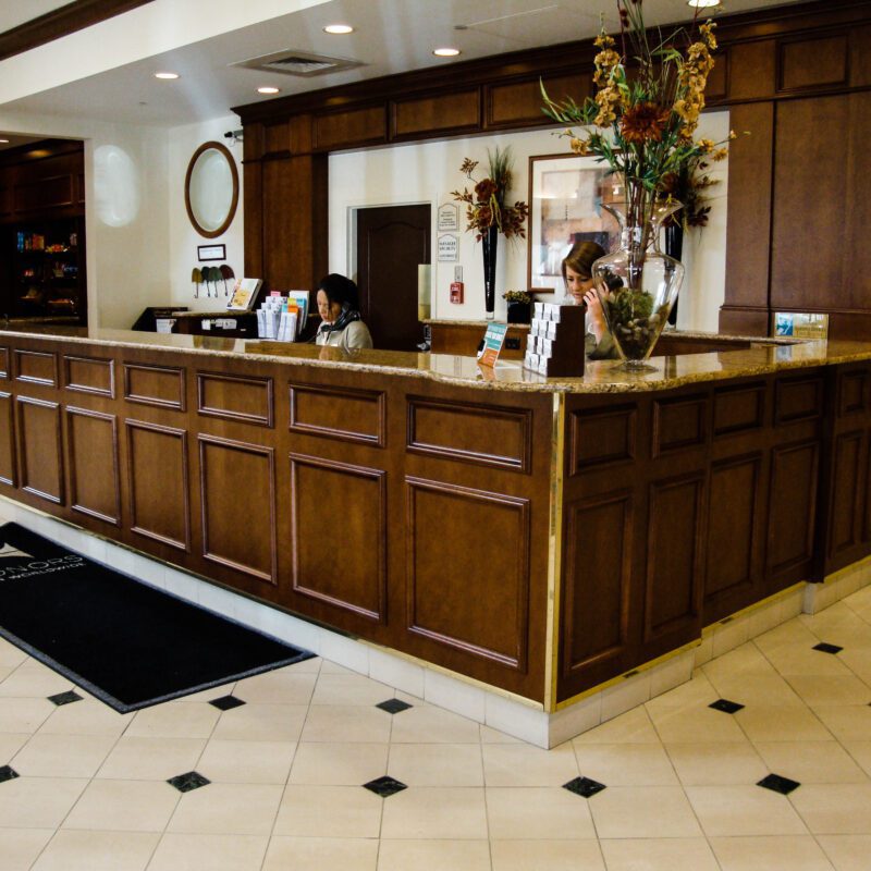 Hilton Garden Inn front desk