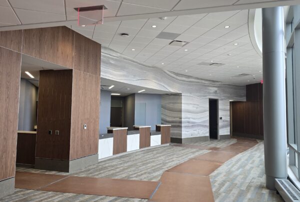 Mercy Health Cancer Center lobby area