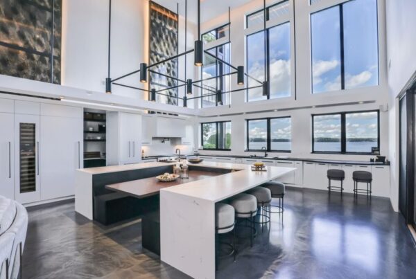 Lake House Chic kitchen area
