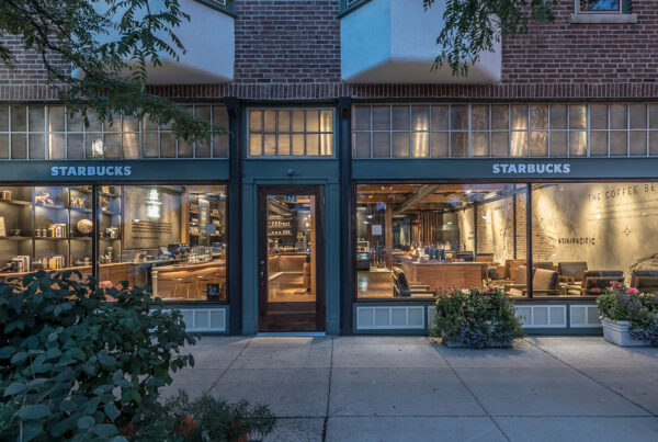 Starbucks Reserve front of building